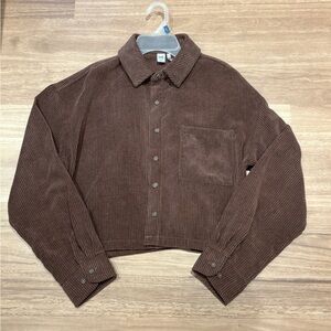 Simons Twik Brown Corduroy Shirt
